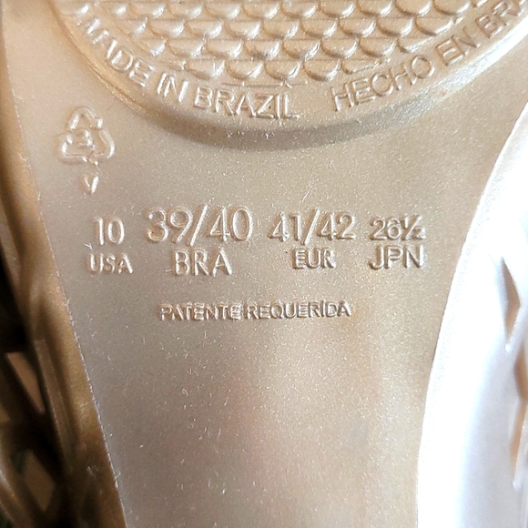 Jean-Paul GAULTIER x Melissa Rubber Mesh Heeled Sandal - Picture 13 of 15